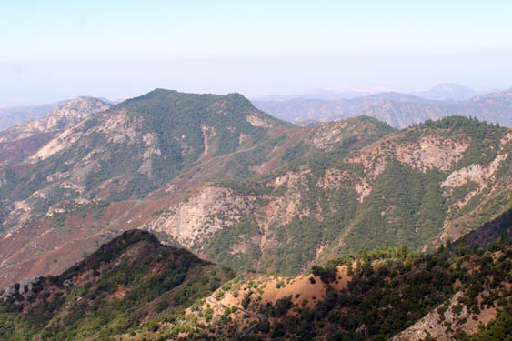 Uitzicht van Moro Rock